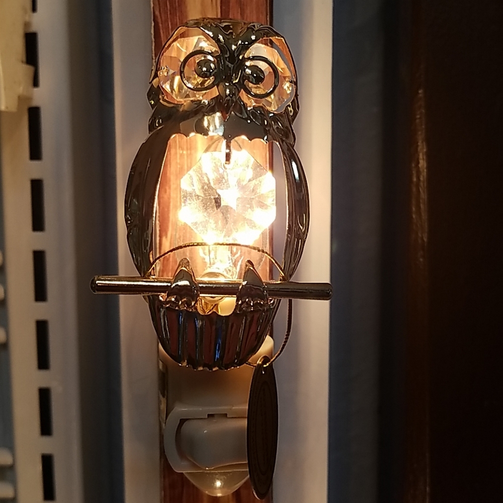 Back in! Owl night light